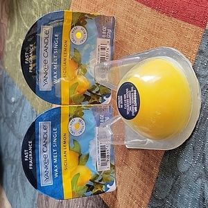 Three Yankee Candle wax melt singles